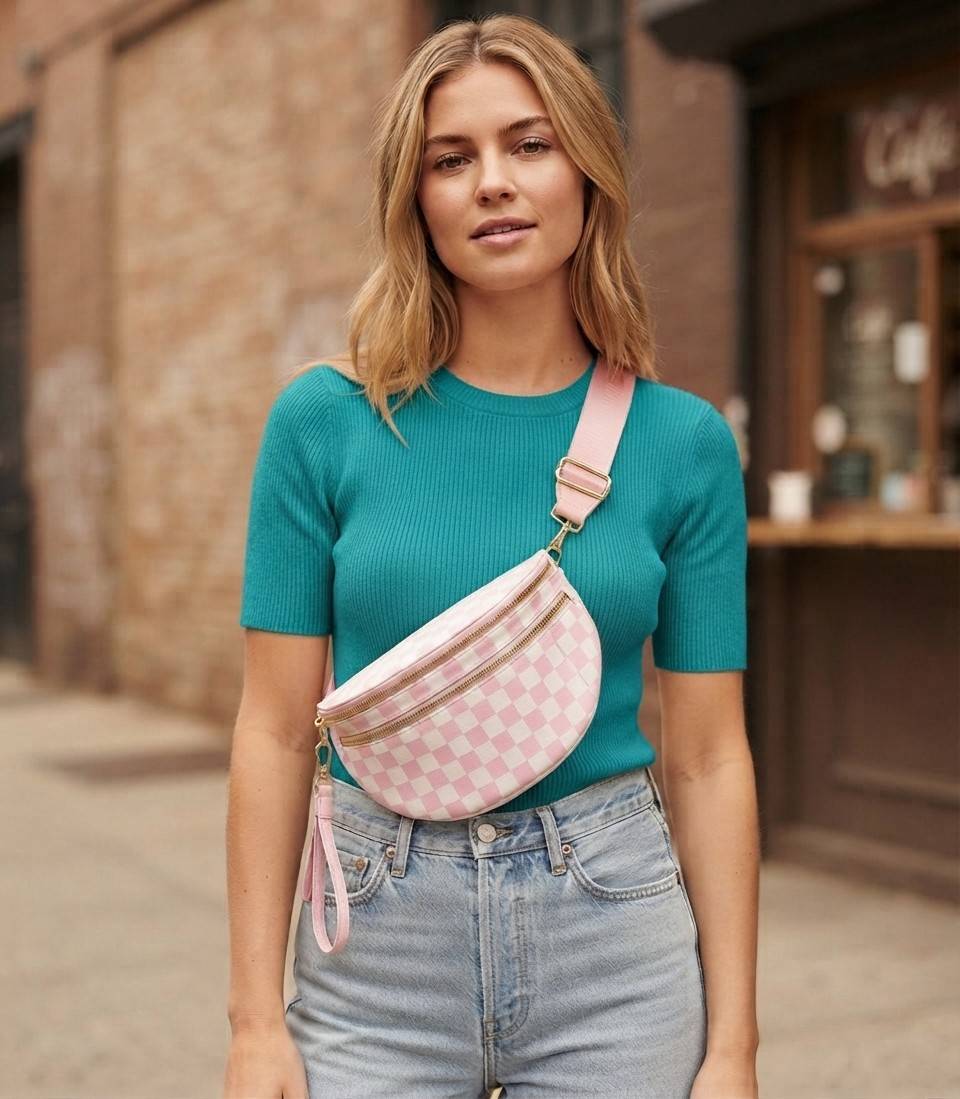 Hands-Free Crossbody Belt Bag